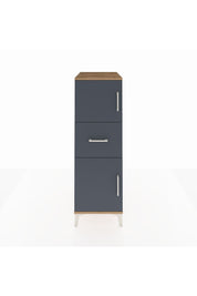 Kronos Dolap Tek Raflı Tek Çekmeceli 2 Kapaklı 44x59x134 - S82M002V8C