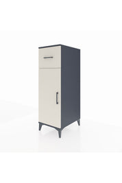 Kronos Dolap 2 Raflı Tek Çekmeceli Tek Kapaklı 44x59x134 - S82M003V4C