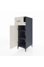 Kronos Dolap 2 Raflı Tek Çekmeceli Tek Kapaklı 44x59x134 - S82M003V4C