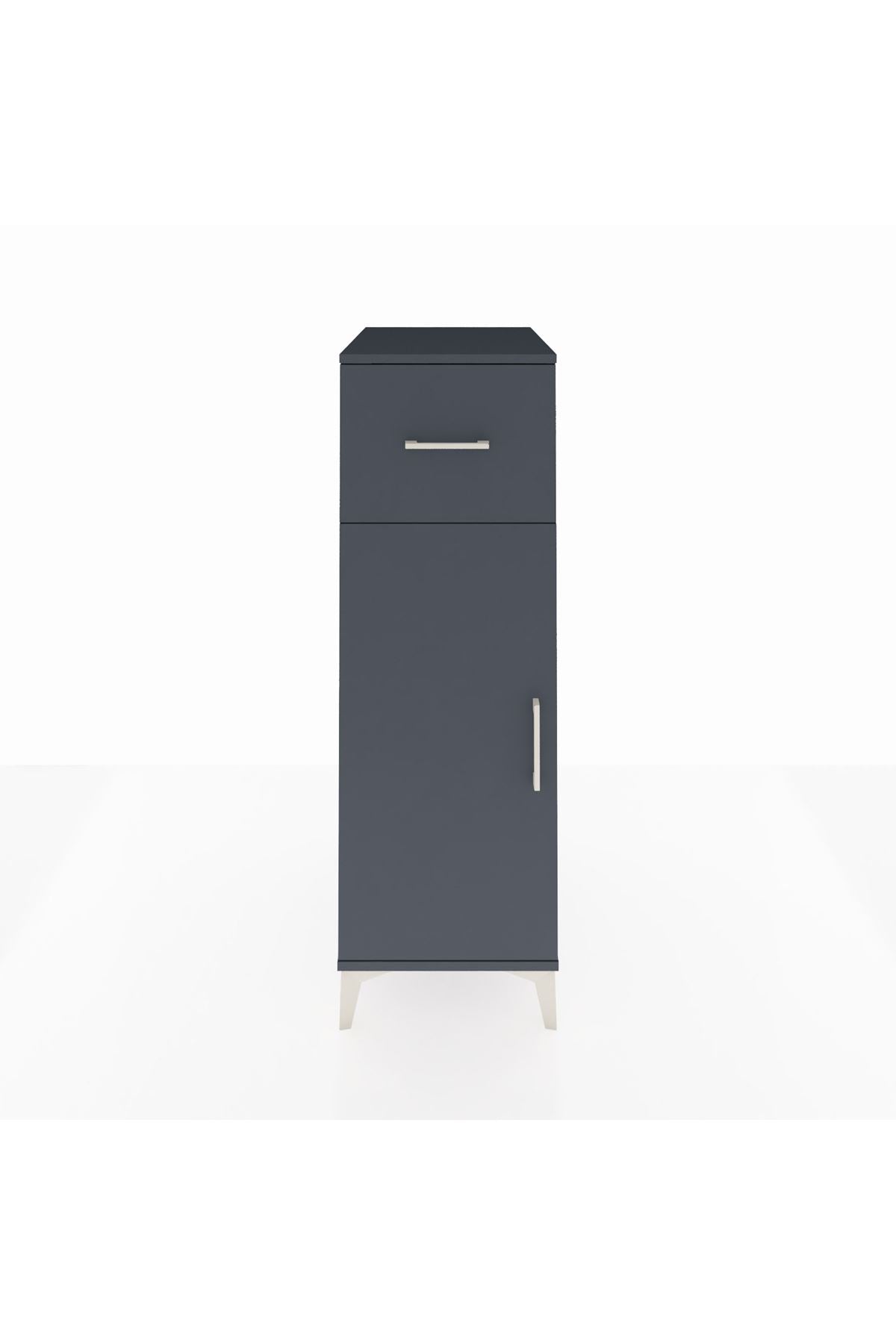 Kronos Dolap 2 Raflı Tek Çekmeceli Tek Kapaklı 44x59x134 - S82M003V5C