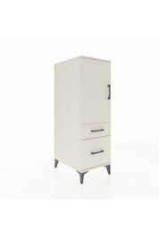 Kronos Dolap 2 Raflı 2 Çekmeceli Tek Kapaklı 44x59x134 - S82M004V1C