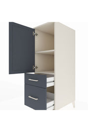 Kronos Dolap 2 Raflı 2 Çekmeceli Tek Kapaklı 44x59x134 - S82M004V2C