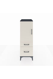 Kronos Dolap 2 Raflı 2 Çekmeceli Tek Kapaklı 44x59x134 - S82M004V4C