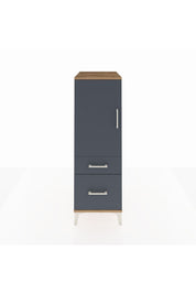 Kronos Dolap 2 Raflı 2 Çekmeceli Tek Kapaklı 44x59x134 - S82M004V8C