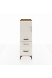 Kronos Dolap 2 Raflı 3 Çekmeceli Tek Kapaklı 44x59x134 - S82M005V7C