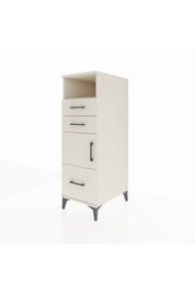 Kronos Dolap 2 Raflı 3 Çekmeceli Tek Kapaklı 44x59x134 - S82M006V1C