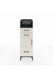 Kronos Dolap 2 Raflı 3 Çekmeceli Tek Kapaklı 44x59x134 - S82M006V4C