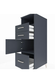 Kronos Dolap 2 Raflı 3 Çekmeceli Tek Kapaklı 44x59x134 - S82M006V5C
