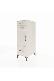 Kronos Dolap 2 Raflı 3 Çekmeceli Tek Kapaklı 44x59x134 - S82M007V1C