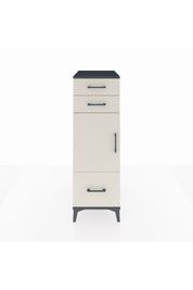 Kronos Dolap 2 Raflı 3 Çekmeceli Tek Kapaklı 44x59x134 - S82M007V4C