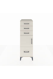 Kronos Dolap Tek Raflı 3 Çekmeceli Tek Kapaklı 44x59x134 - S82M009V1C