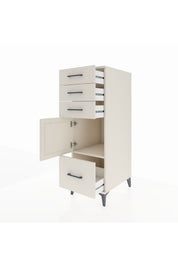 Kronos Dolap Tek Raflı 3 Çekmeceli Tek Kapaklı 44x59x134 - S82M009V1C