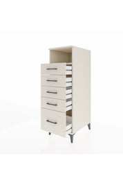 Kronos Dolap Tek Raflı 5 Çekmeceli 44x59x134 - S82M010V1C