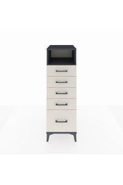 Kronos Dolap Tek Raflı 5 Çekmeceli 44x59x134 - S82M010V4C