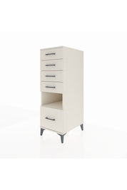 Kronos Dolap Tek Raflı 5 Çekmeceli 44x59x134 - S82M011V1C