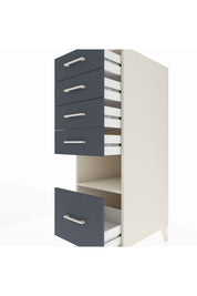Kronos Dolap Tek Raflı 5 Çekmeceli 44x59x134 - S82M011V2C