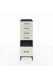 Kronos Dolap Tek Raflı 5 Çekmeceli 44x59x134 - S82M011V4C
