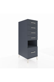 Kronos Dolap Tek Raflı 5 Çekmeceli 44x59x134 - S82M011V5C