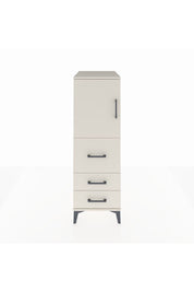 Kronos Dolap Tek Raflı 3 Çekmeceli Tek Kapaklı 44x59x134 - S82M013V1C