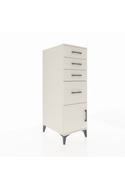 Kronos Dolap 4 Çekmeceli Tek Kapaklı 44x59x134 - S82M018V1C