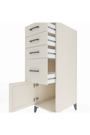 Kronos Dolap 4 Çekmeceli Tek Kapaklı 44x59x134 - S82M018V1C