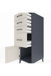Kronos Dolap 4 Çekmeceli Tek Kapaklı 44x59x134 - S82M018V4C
