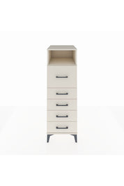 Kronos Dolap Tek Raflı 5 Çekmeceli 44x59x134 - S82M019V1C