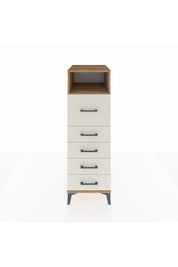 Kronos Dolap Tek Raflı 5 Çekmeceli 44x59x134 - S82M019V7C