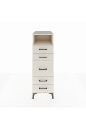Kronos Dolap Tek Raflı 5 Çekmeceli 44x59x134 - S82M020V1C