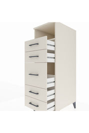 Kronos Dolap Tek Raflı 5 Çekmeceli 44x59x134 - S82M020V1C
