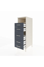 Kronos Dolap Tek Raflı 5 Çekmeceli 44x59x134 - S82M020V2C