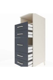 Kronos Dolap Tek Raflı 5 Çekmeceli 44x59x134 - S82M020V2C