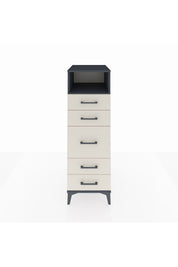 Kronos Dolap Tek Raflı 5 Çekmeceli 44x59x134 - S82M020V4C