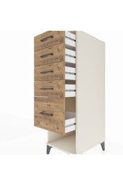 Kronos Dolap 5 Çekmeceli 44x59x134 - S82M021V3C