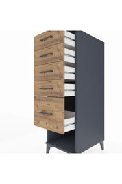 Kronos Dolap 5 Çekmeceli 44x59x134 - S82M021V6C