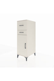 Kronos Dolap Tek Raflı 2 Çekmeceli Tek Kapaklı 44x59x134 - S82M022V1C