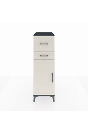Kronos Dolap Tek Raflı 2 Çekmeceli Tek Kapaklı 44x59x134 - S82M022V4C