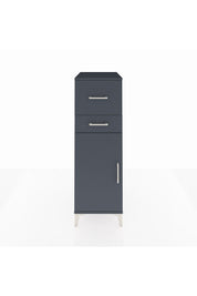 Kronos Dolap Tek Raflı 2 Çekmeceli Tek Kapaklı 44x59x134 - S82M022V5C