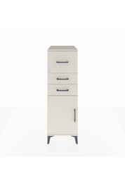 Kronos Dolap Tek Raflı 3 Çekmeceli Tek Kapaklı 44x59x134 - S82M023V1C