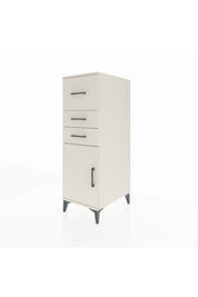 Kronos Dolap Tek Raflı 3 Çekmeceli Tek Kapaklı 44x59x134 - S82M023V1C
