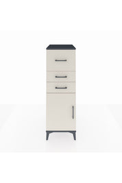 Kronos Dolap Tek Raflı 3 Çekmeceli Tek Kapaklı 44x59x134 - S82M023V4C
