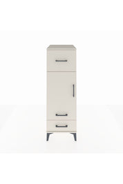 Kronos Dolap 2 Raflı 3 Çekmeceli Tek Kapaklı 44x59x134 - S82M025V1C