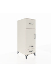 Kronos Dolap 2 Raflı 3 Çekmeceli Tek Kapaklı 44x59x134 - S82M025V1C