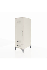 Kronos Dolap 2 Raflı 3 Çekmeceli Tek Kapaklı 44x59x134 - S82M025V1C