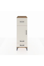 Kronos Dolap 2 Raflı 3 Çekmeceli Tek Kapaklı 44x59x134 - S82M025V7C