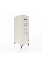 Kronos Dolap 4 Çekmeceli Tek Kapaklı 44x59x134 - S82M026V1C
