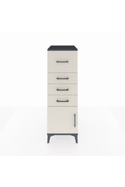 Kronos Dolap 4 Çekmeceli Tek Kapaklı 44x59x134 - S82M026V4C