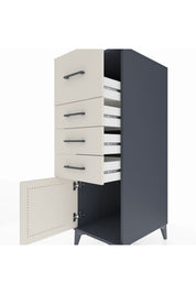 Kronos Dolap 4 Çekmeceli Tek Kapaklı 44x59x134 - S82M026V4C