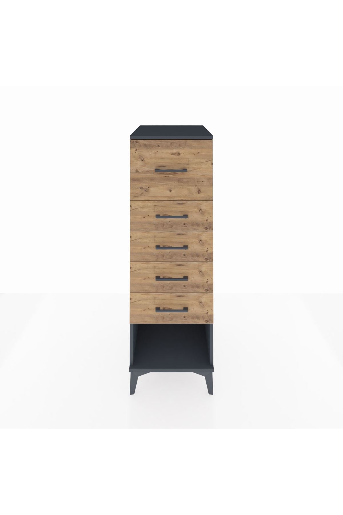 Kronos Dolap 5 Çekmeceli 44x59x134 - S82M028V6C