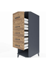 Kronos Dolap 5 Çekmeceli 44x59x134 - S82M028V6C